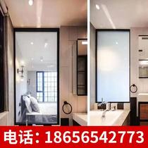 Intelligent electronically controlled dimming glass film atomized glass projection energized transparent high-definition self-adhesive film color-changing glass partition