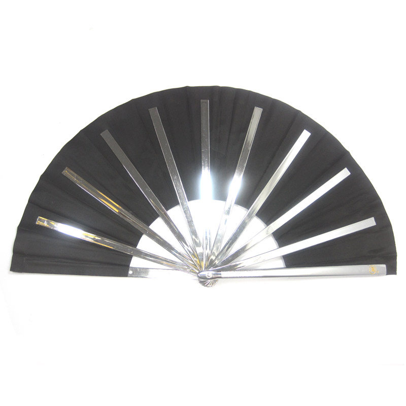 Defense martial arts fan stainless steel tai chi fan kung fu iron fan
