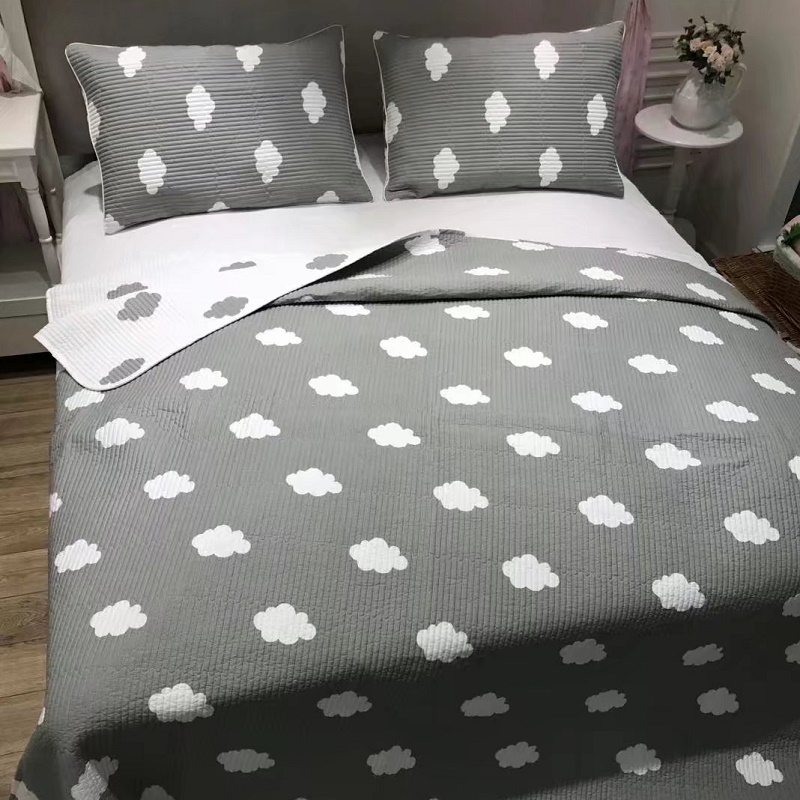 Phổ biến twill bông cotton in quilting dày lên cộng với bông phim hoạt hình tấm ga trải giường cover tatami mat mùa hè mát mẻ là