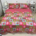 Hàn Quốc mùa thu và mùa đông dày ngắn chăn sang trọng nhung ấm twill quilted sử dụng kép tấm trải giường nệm tấm thảm chân giường Trải giường