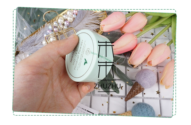 Hàn Quốc Chính hãng Innisfree Hyatt Style Mint Loose Powder 5g Trang điểm Lỗ chân lông mịn