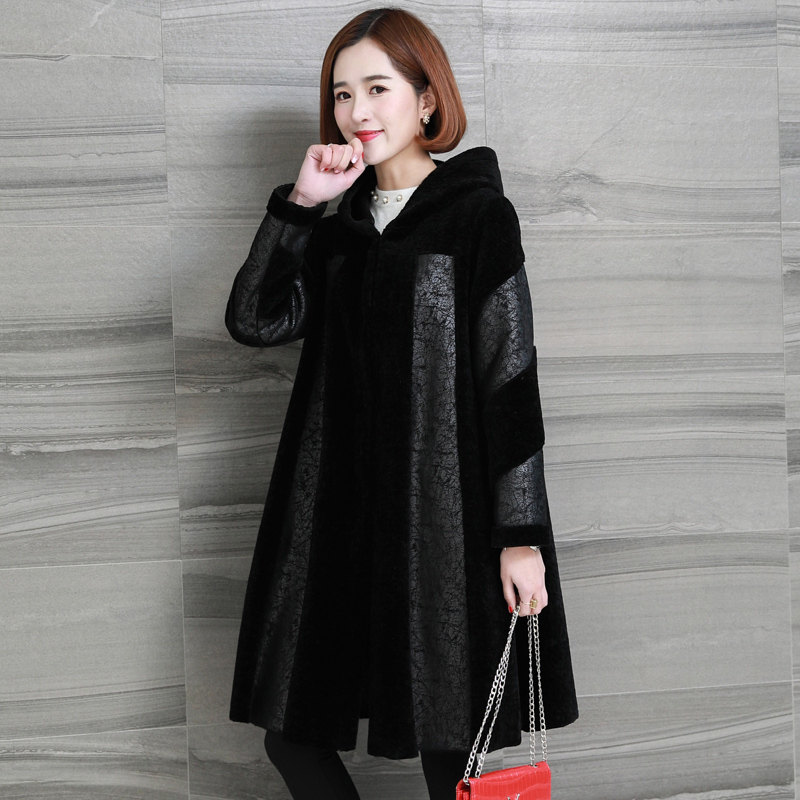 Manteau de fourrure femme QIAN - Ref 3175251 Image 3