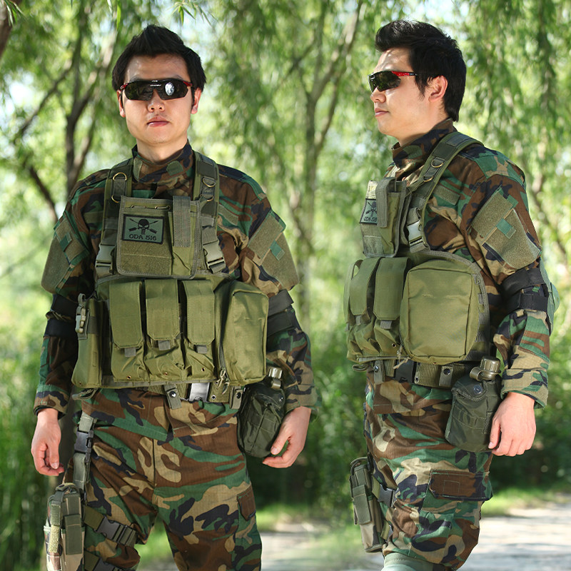 WZJP thief-free RRV reconnaissance belly pocket tactical vest vest light summer breathable military fan special