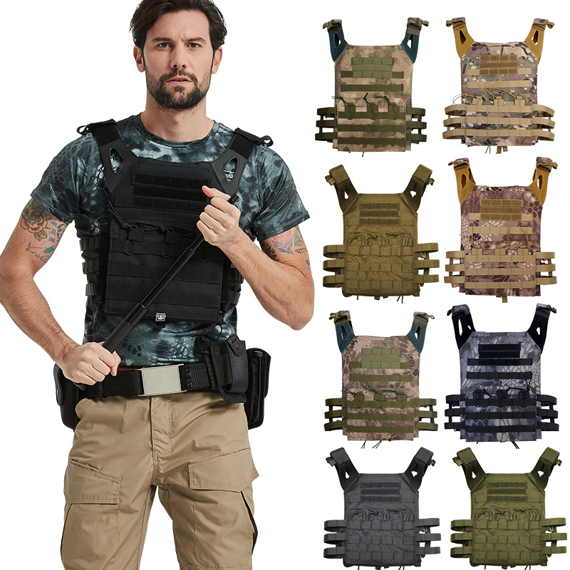 Thief-free WZJP military fan male vest SEAL lightweight JPC tactical vest camouflage multifunctional live-action equipment