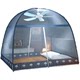 ມີພັດລົມ] ຕິດຕັ້ງຟຣີ yurt mosquito net, ພັດລົມຫ້ອຍ, ວົງເລັບນັກສຶກສາ, ຜ້າກັນຍຸງ magic ສໍາລັບເຮືອນ