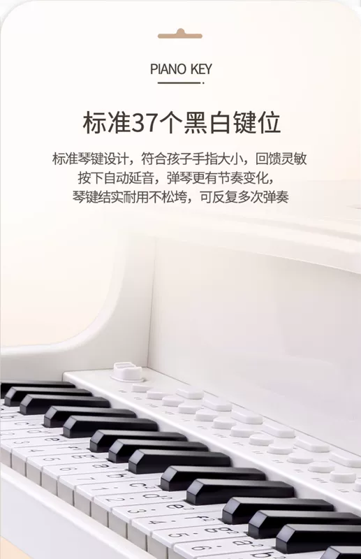 Đồ chơi đàn piano trẻ em Bàn phím điện tử đa năng dành cho người mới bắt đầu bé gái có thể chơi micro 2 bé 3 tuổi 6 quà tặng