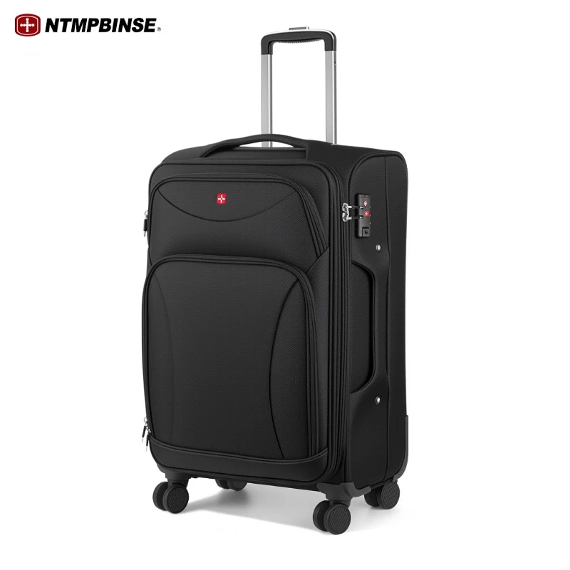 Universal capacious suitcase, oxford cloth