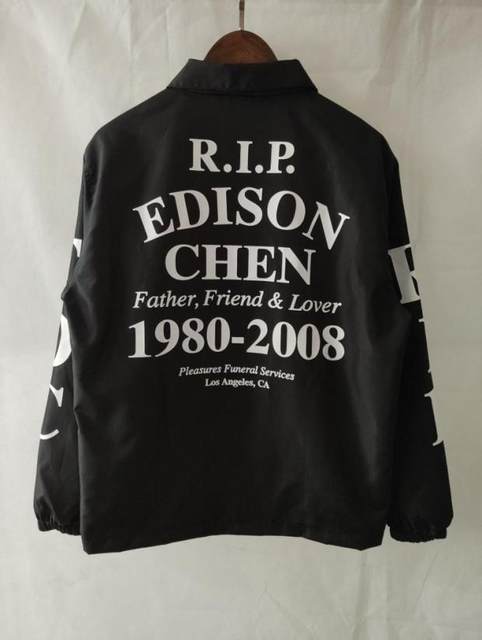 Edison Chen K Lott C ຊຸດ RIPJacket mohawk ເສື້ອຄູຝຶກສອນຄູ່ທີ່ມີທ່າອ່ຽງ