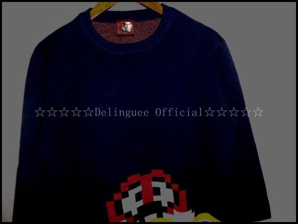 Edison Chen C Series Sweater I Cartoon Gopher Rabbit Velvet Head Spring and Autumn Winter Cặp đôi xu hướng áo len phụ kiện nam