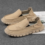 Новая летняя дышащая обувь из старой пекинской ткани Zhuo Mu, мужская повседневная парусиновая быстросохнущая мужская обувь с защитой от запаха на одной ноге