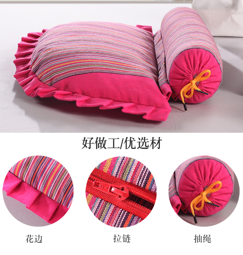 Hibiscus Gối Đầy Đủ Kiều Mạch Shell Gối Gối Cổ Gối Kiều Mạch Gối Người Lớn Trẻ Em Duy Nhất Kiều Mạch Gối