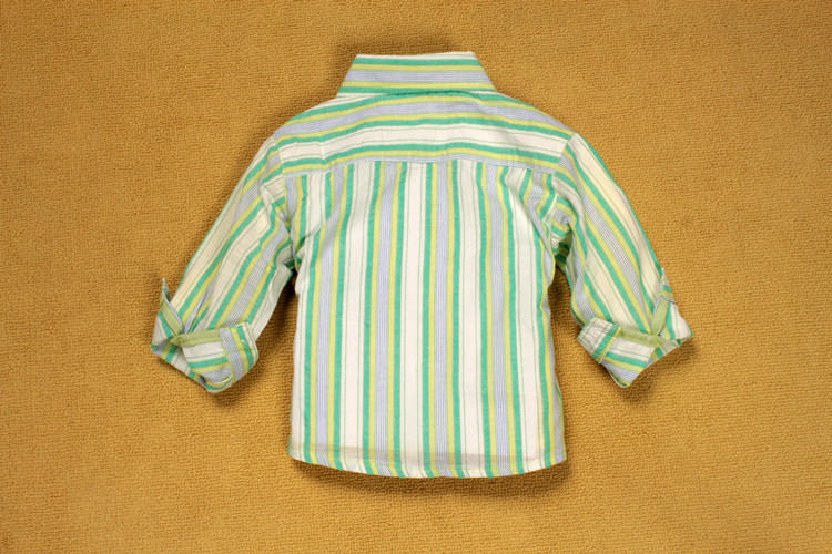 Chemise enfant à manche longue en coton - Ref 2083854 Image 27