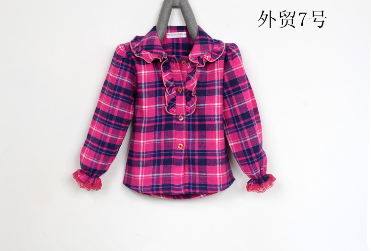 Chemise enfant à manche longue en coton - Ref 2083854 Image 36