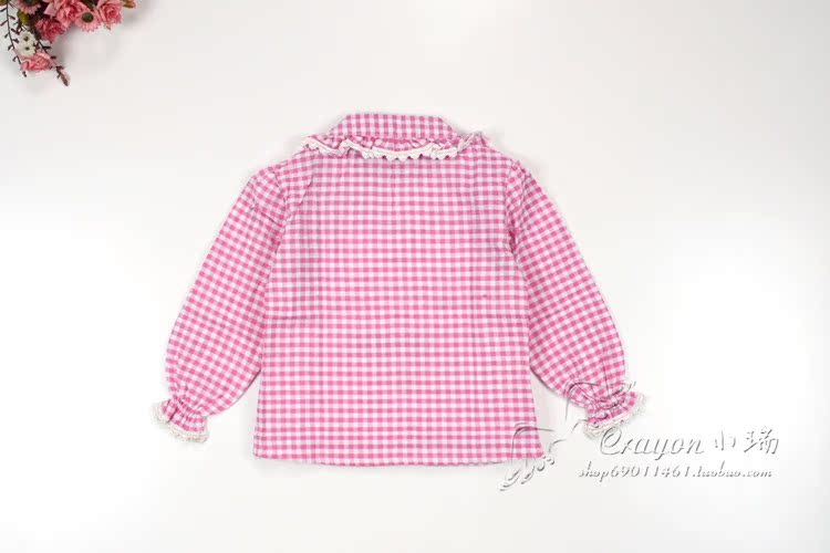 Chemise enfant à manche longue en coton - Ref 2083854 Image 96