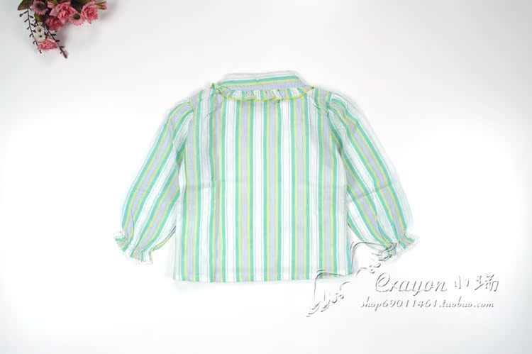 Chemise enfant à manche longue en coton - Ref 2083854 Image 33
