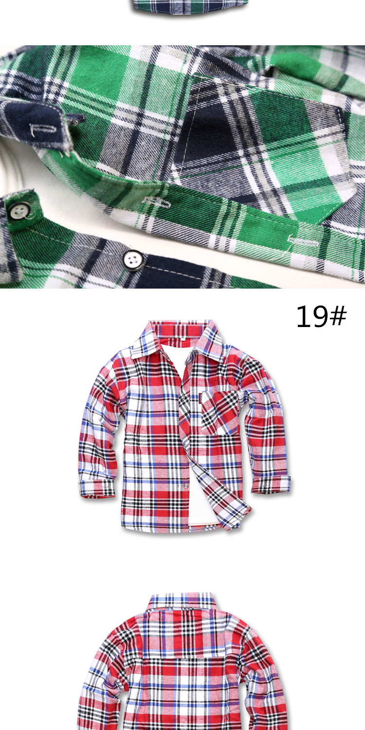 Chemise enfant CRAYON à manche longue - Ref 2083734 Image 18