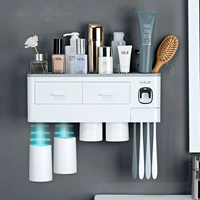Магнитная чашка для промывки полон, на стене -Хунга трехслойная домашняя чашка, чашка для мытья, домашняя зубная паста зубной ящик для хранения стоматологии
