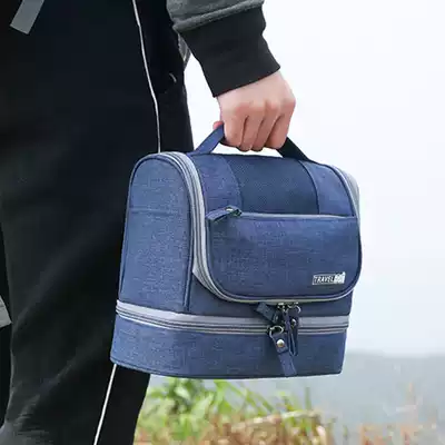 Group building gift anti-splashing water dry and wet separation bag large capacity business travel handbag custom logo to send customers