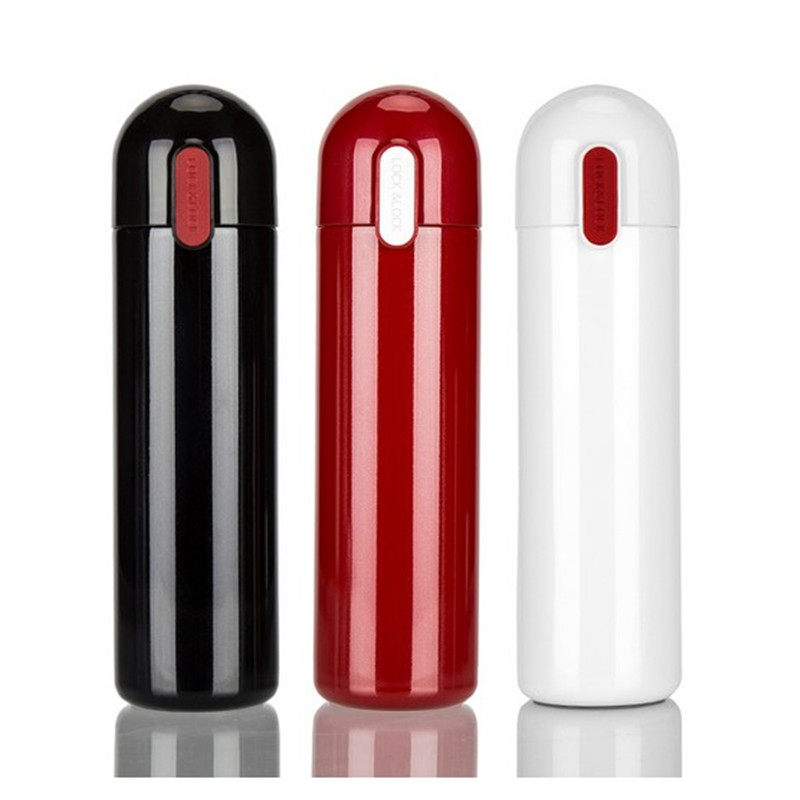 Lock Lock Thermos Cup Capsule Mug 304 stainless steel portable tea cup Water cup LHC4124 4120