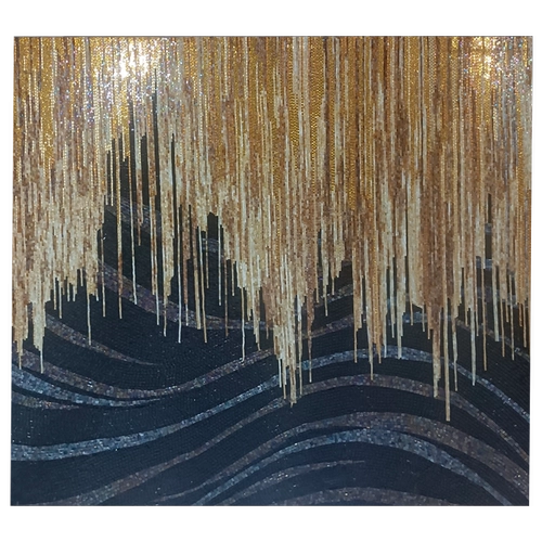 Европейская стиль итальянская роспись мозаика резка настраиваемые узоры плитка плит