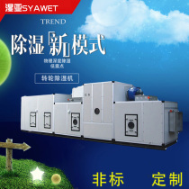 Wet asia combined wheel dehumidifier Large cold storage low temperature and low humidity air wheel dehumidification unit customization