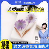 Green Source Aroma Essential Oils Wax sheet Aromatic Oils Blue Windbell Bedroom Wardrobe Hanging Soy Waxed Solid Scents