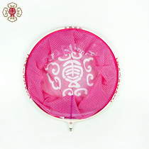 Jia Yunpeng Shangpingwang net head quick-drying anti-hanging ultra-light carbon black pit wild fishing 40cm fishing net bag fishing supplies