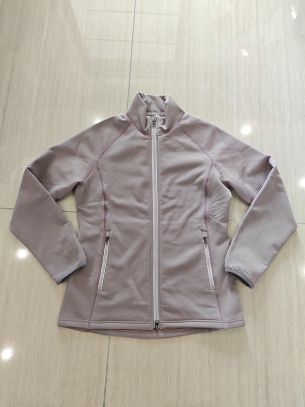 Women's Waist-Cinching Stand-Collar Psp High-Grade Fleece Quick-Dry Warm Lightweight Ykk Zipper Spring and Autumn Jacket