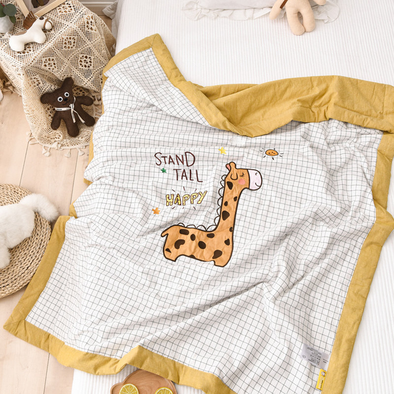 Class A All-cotton Summer Cool by Children's Summer Air Conditioned by Pure Cotton-thin Baby Kindergarten Special Quit Baby