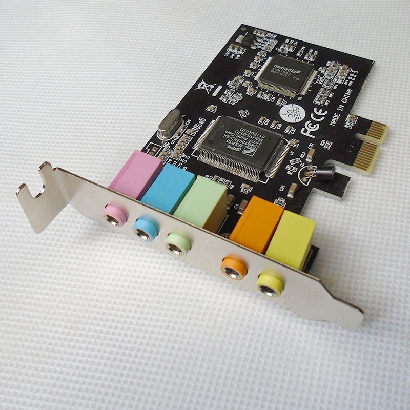 PCI sound card 8738 desktop PC PCIE Audio card built-in stereo 4 1 channel win10 7 xp Independent