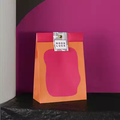 PaperPlay Sunset afterglow gift jewelry packaging bag handmade DIY original design Birthday Christmas