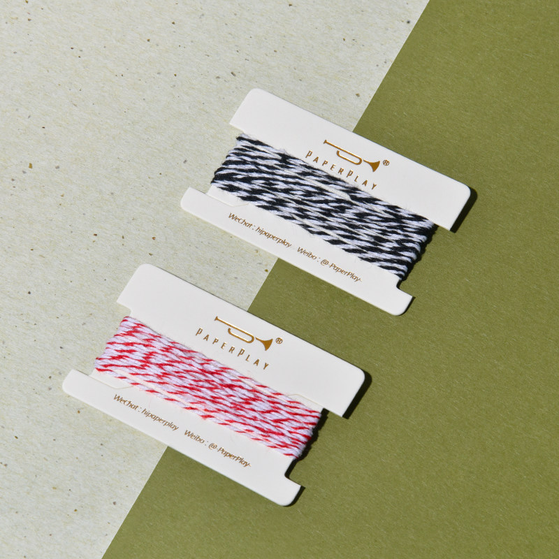 PaperPlay 2 m up for sale of coloured cotton thread kraft Cotton Paper Rope Gift SUGAR BOX GIFT WRAPPING SILK RIBBON