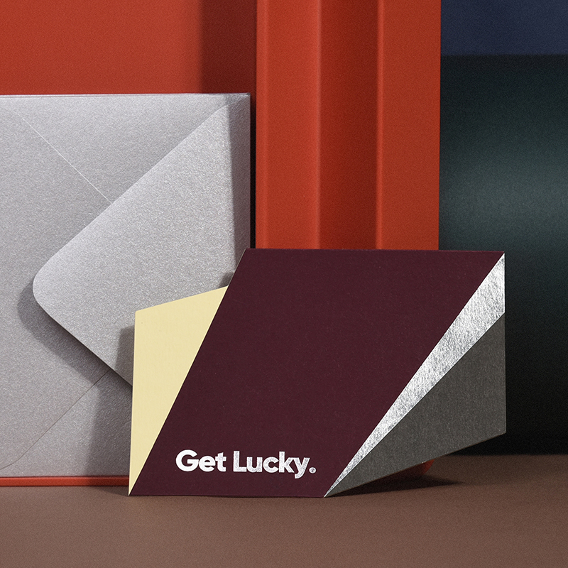 PaperPlay profiled dates red blessings greeting cards Christmas Day invites birthday gift original Valentine's cards