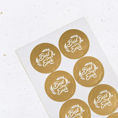 【 In Stock 】PaperPlay Original Gilded circular sticker sealing Tape Self-adhesive