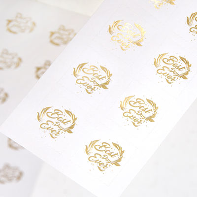【 In Stock 】PaperPlay Original gilded square sticker sealing Tape Self-adhesive