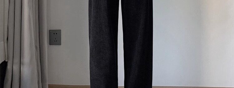 Беременные женщины широкие брюки ноги  婧麒孕妇裤欧棉阔腿裤春秋外穿直筒裤小个子休闲裤透气孕妇装秋装 JOYNCLEON