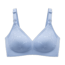 Jingqi summer thin nursing bra anti-sagging push-up postpartum breastfeeding naked and comfortable wire-free maternity bra