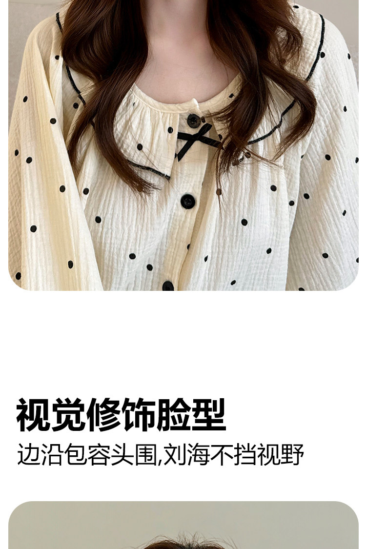 JQ婧麒[透气]月子帽夏薄款纯棉产妇帽防风保暖月子头巾发带孕妇帽 — 14