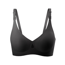 Jingqi Summer Thin Nursing Bra Anti-sagging Gathering Seamless Soft Support Postpartum Breastfeeding Special Maternity Bra