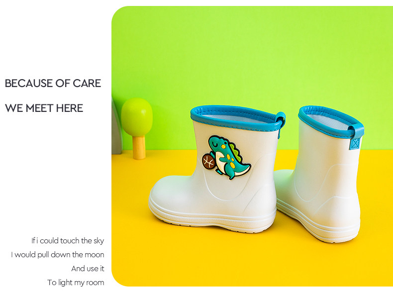 Детский водонепроницаемый нескользящий дождевик для мальчиков для школьников и студентов 