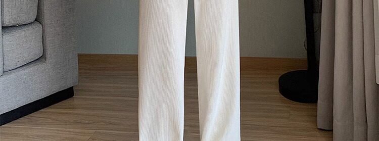 Беременные женщины широкие брюки ноги  婧麒孕妇裤欧棉阔腿裤春秋外穿直筒裤小个子休闲裤透气孕妇装秋装 JOYNCLEON