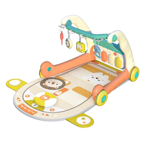 Baby Pedantic Piano Fitness Rack School Scooter Toys 0 1 Year 3 Months 6 Puzzle Early Teach Baby Full Moon