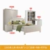 Đôi hổ giường bàn ghế trẻ em gái công chúa ngủ nội thất phòng ngủ 1,5 m 1,2 m giường Teen 13M5 - Giường giường tầng bella cầu trượt Giường