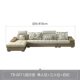 Shuanghu nội thất phòng khách loại sofa nội thất đầy đủ nội thất đơn giản hiện đại căn hộ nhỏ ba người sofa da kinh tế 027 - Ghế sô pha