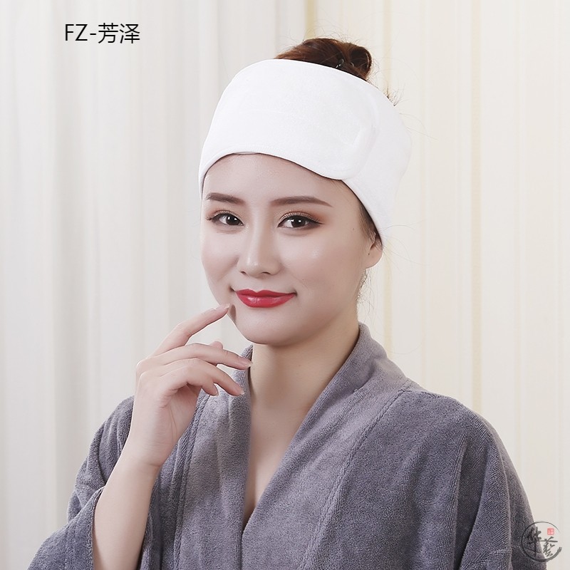 Han Style Skin Management Beauty Salon Special Bag Headscarf Wash Face Hair With Makeup Bunch Hair Band Magic Veneered Film Hair Cover 