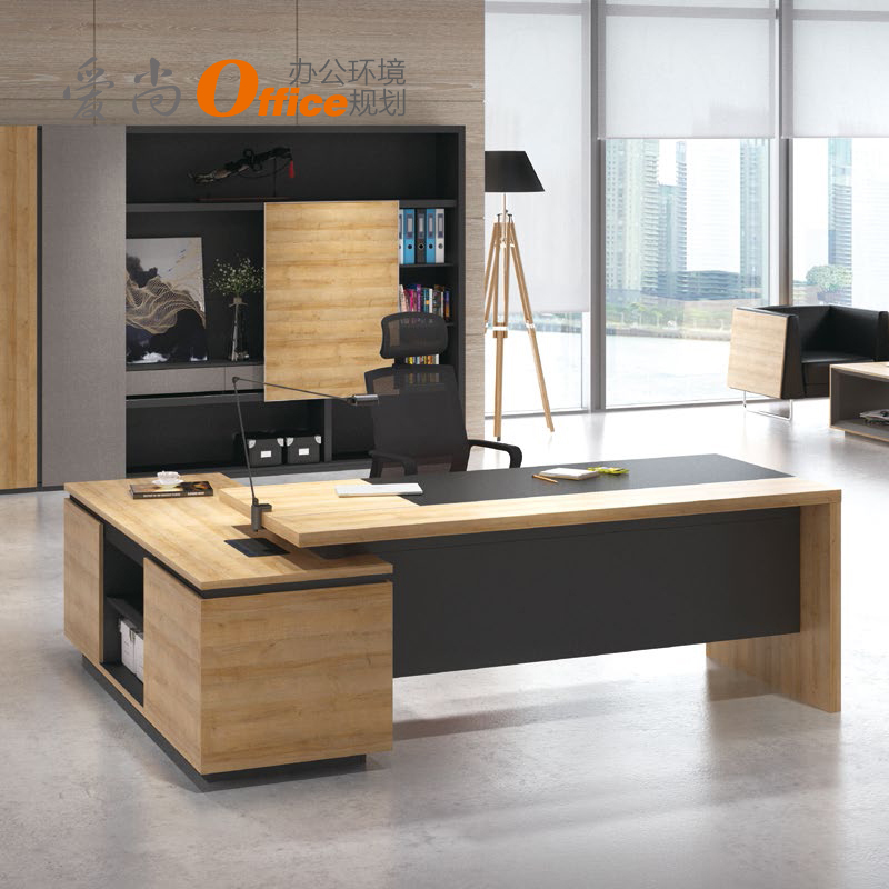 Great Hao Office Furniture Atmosphere Boss Table Big Bandae Desk Chairman's Managing Director Ceo Supervisor Desk