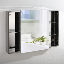 Stainless Steel Mirror Cabinet Bathroom Mirror Case Toilet Locker Kitchenette Hanging Cabinet Side Cabinet Side Cabinet storage cabinets 7094