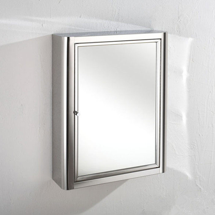 Stainless steel mirror cabinet bathroom mirror case dressing room containing cabinet kitchen hanging cabinet wall cabinet side cabinet containing cabinet 7019