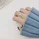 Thiết kế đơn giản trang sức hình học mở nhẫn nhẫn bạc nữ Nhật Bản và Hàn Quốc hợp thời trang sinh viên cá tính nhẫn ngón trỏ nhẫn nữ - Nhẫn