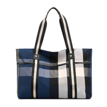 2020 new Japan and South Korea trendy hot mom striped portable shoulder oblique cross bag female multi-function large-capacity waterproof mommy bag